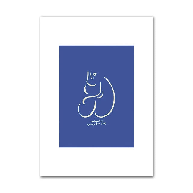 Minimalist Lemon Vase Wall Art