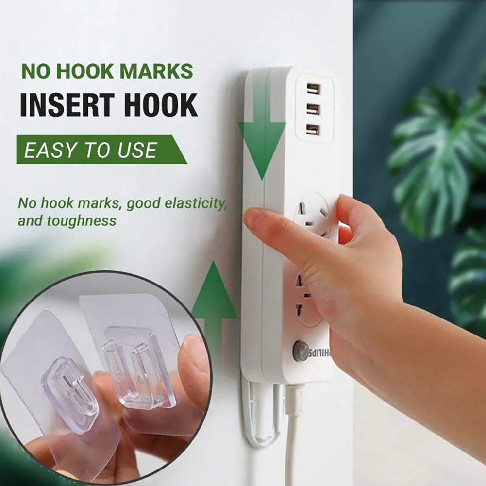 Adhesive Wall Hooks (Set)