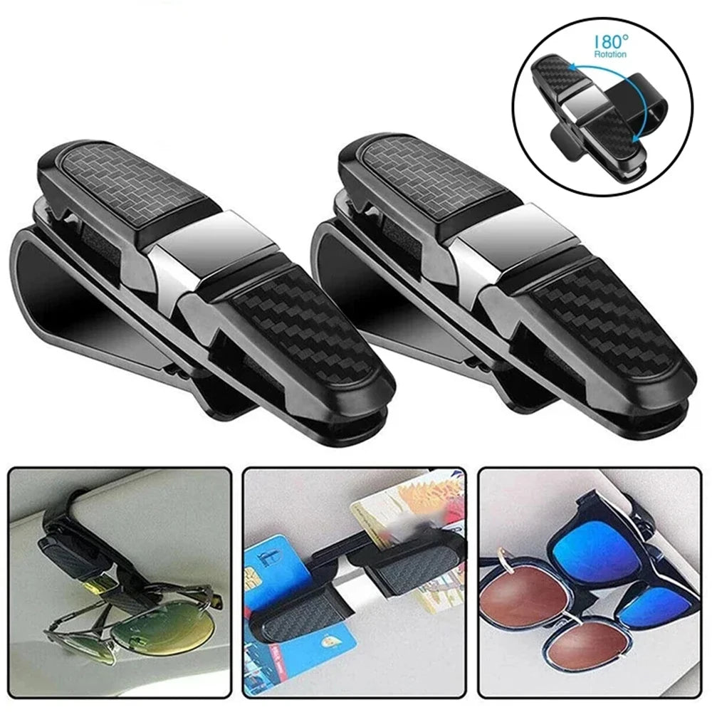 Car Visor Glasses Case