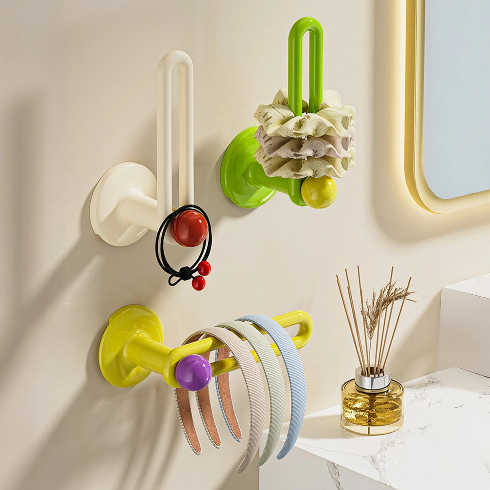 L-Shape Adhesive Wall Hooks