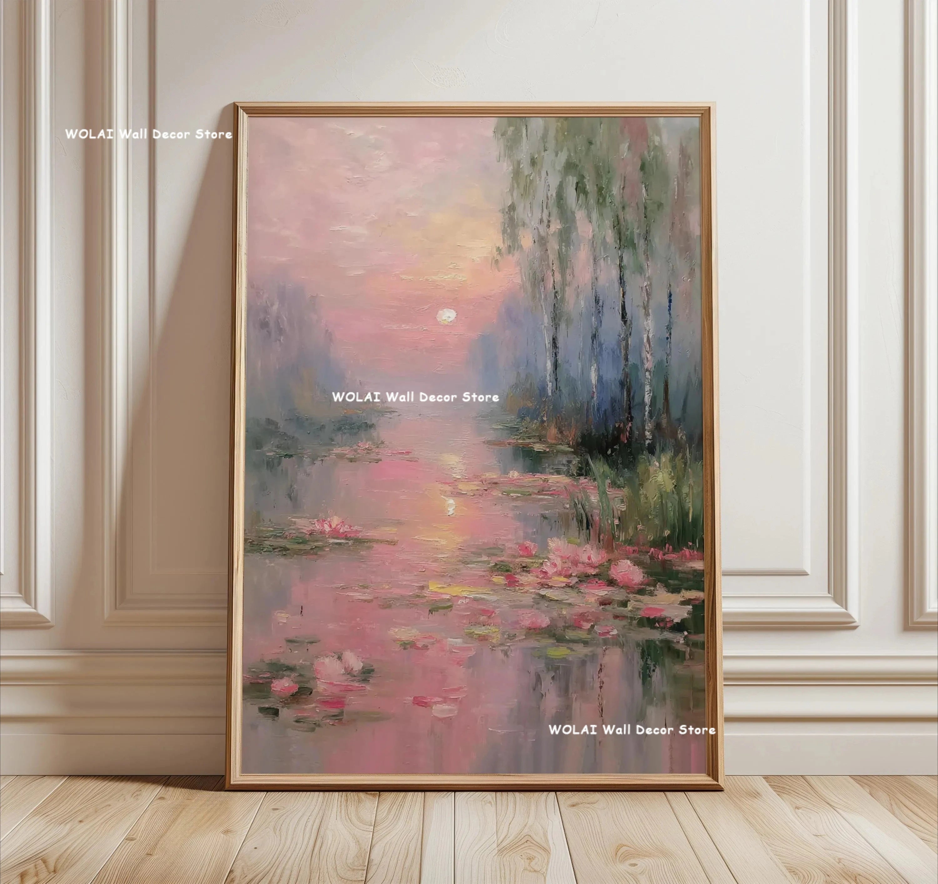 Zen Koi Forest Canvas Wall Art