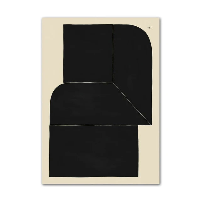 Minimalist Lemon Vase Wall Art