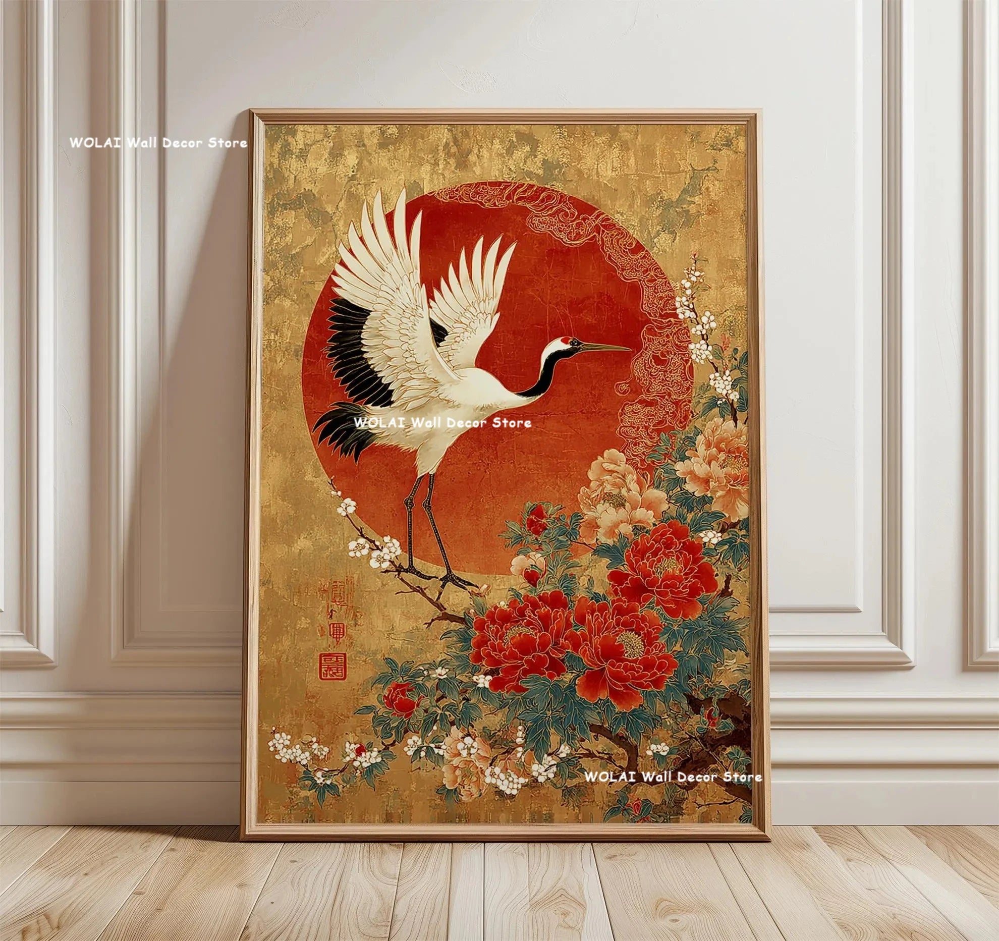 Zen Koi Forest Canvas Wall Art
