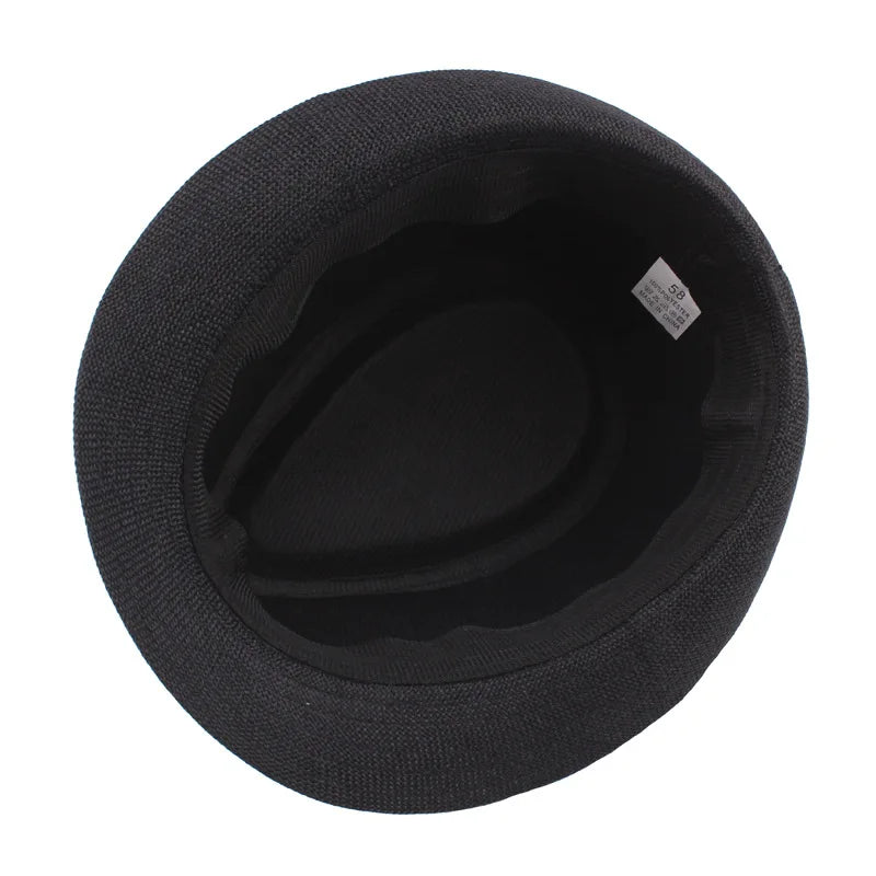 Wide-Brim Panama Sun Hat