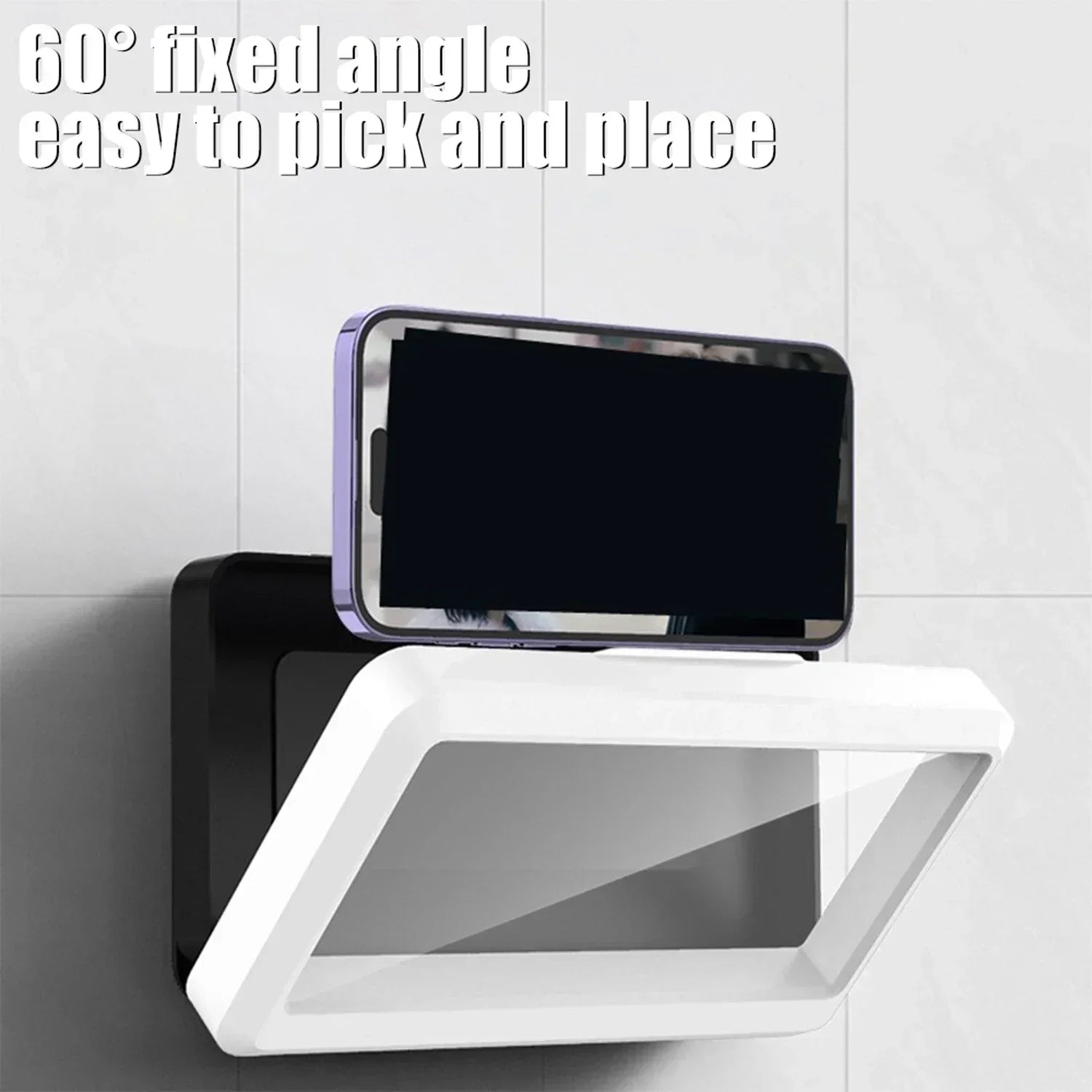 Waterproof Wall-Mount Phone Holder