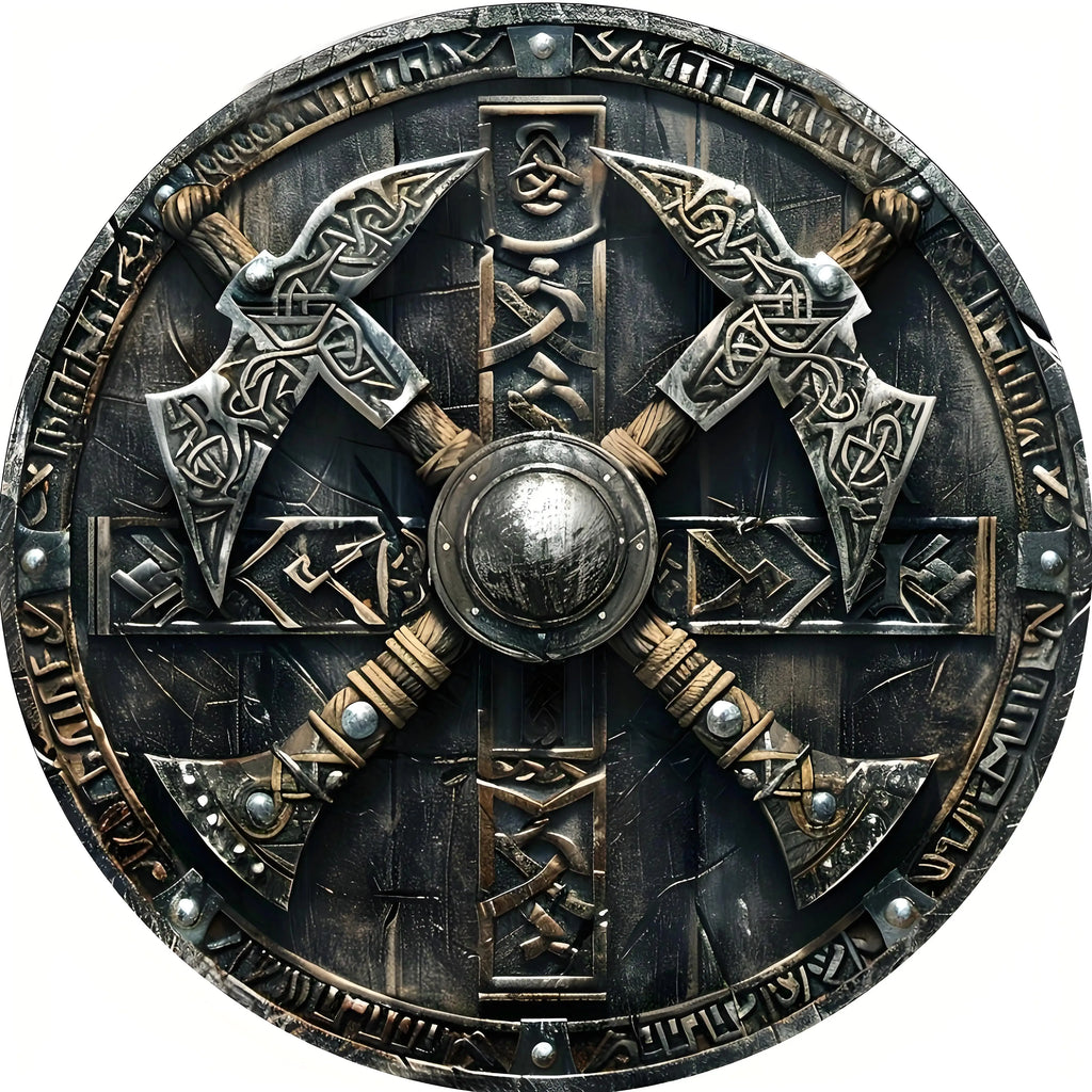 Viking Axes Aluminum Wall Sign