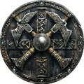 Viking Axes Aluminum Wall Sign