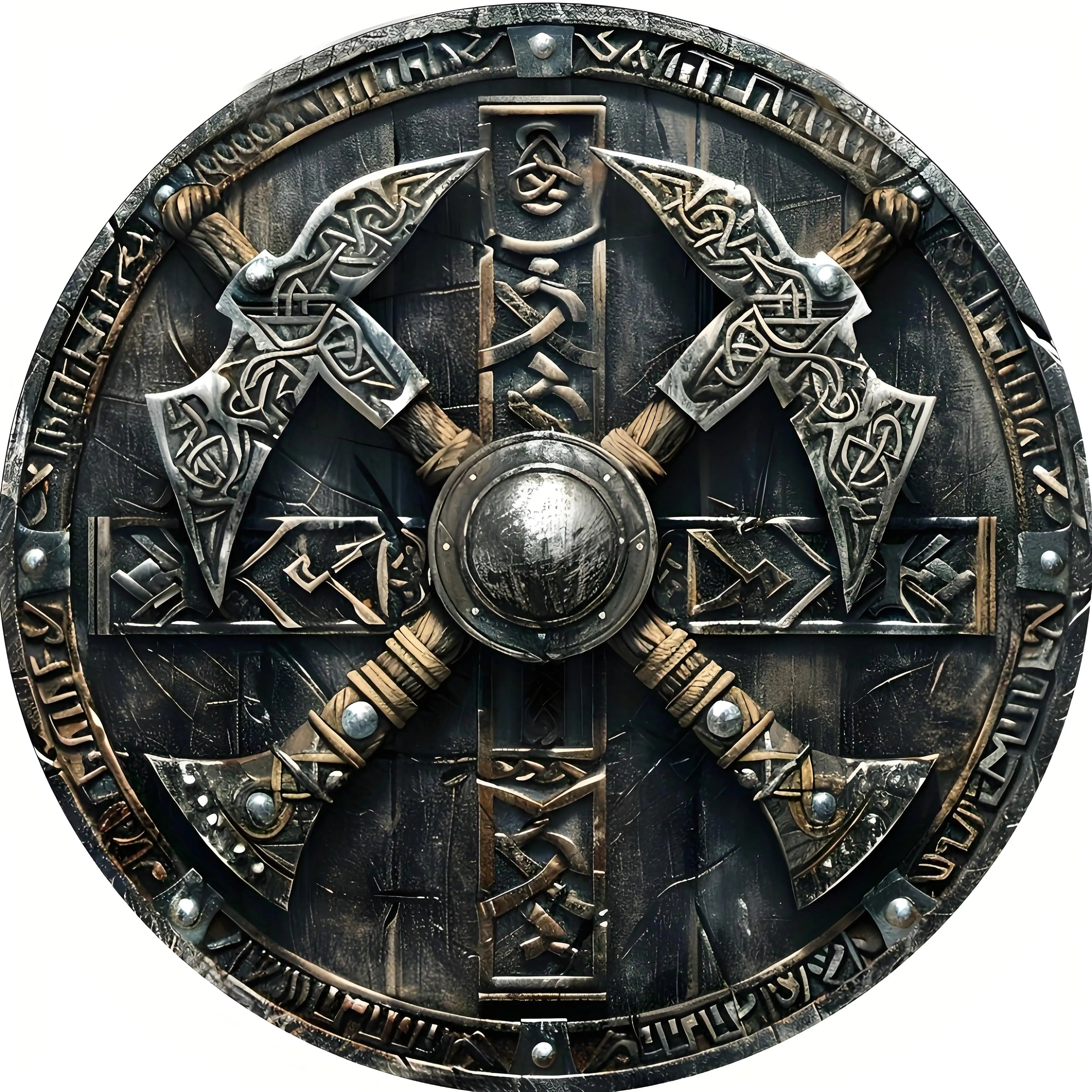 Viking Axes Aluminum Wall Sign