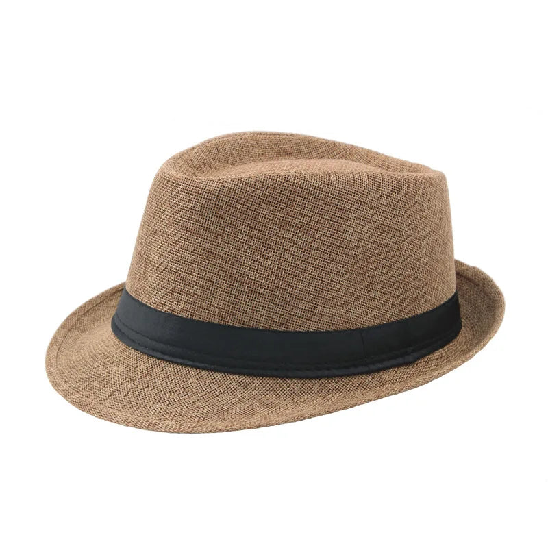 Wide-Brim Panama Sun Hat