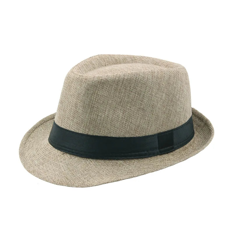Wide-Brim Panama Sun Hat