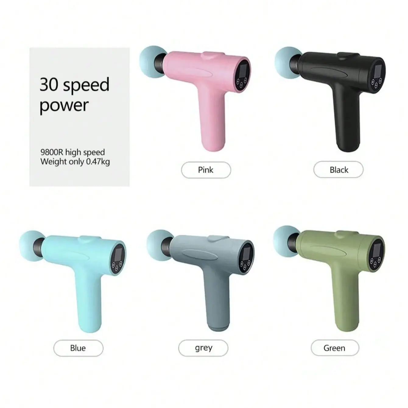 Cordless Muscle Fascia Massage Gun