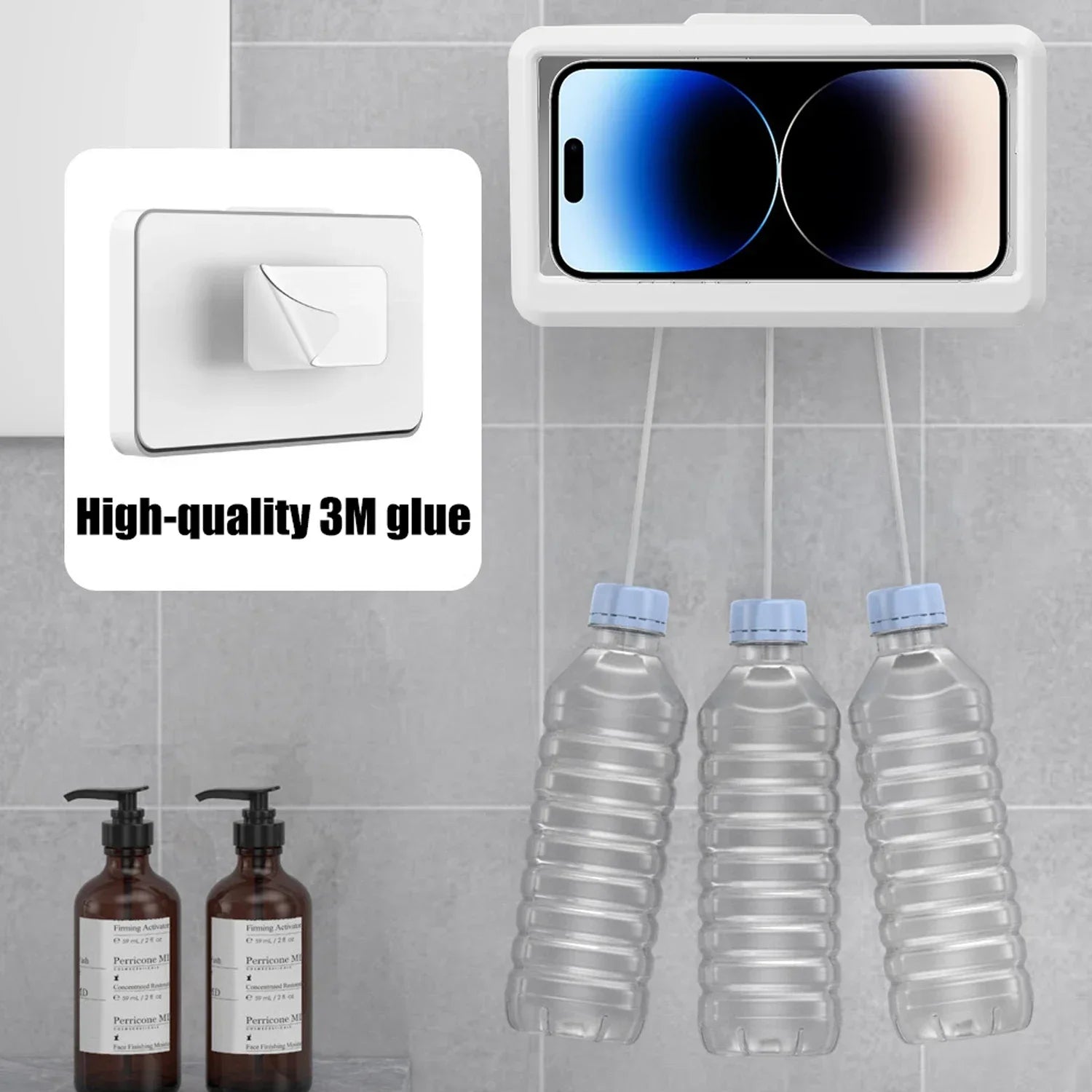 Waterproof Wall-Mount Phone Holder