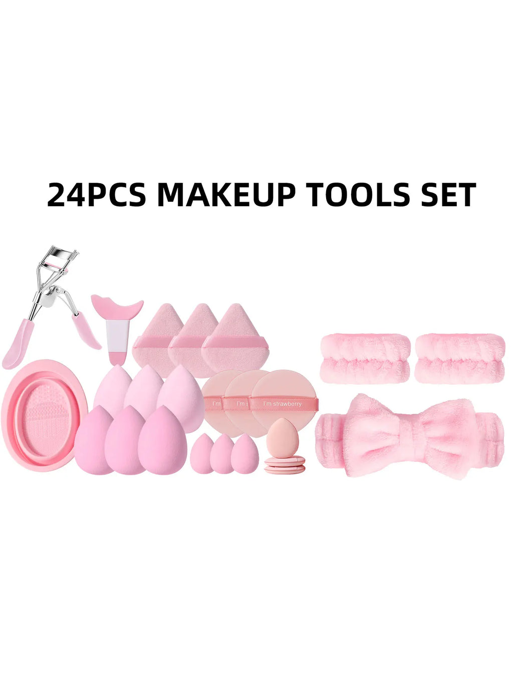50-Piece Makeup Kit with Bag