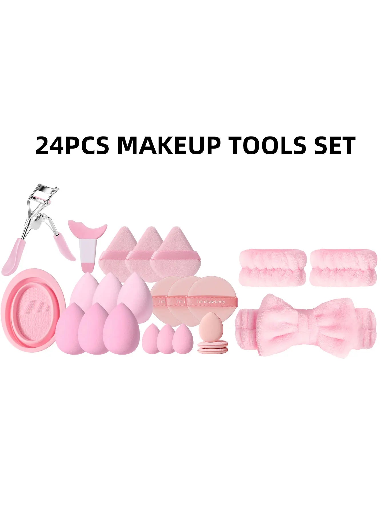50-Piece Makeup Kit with Bag
