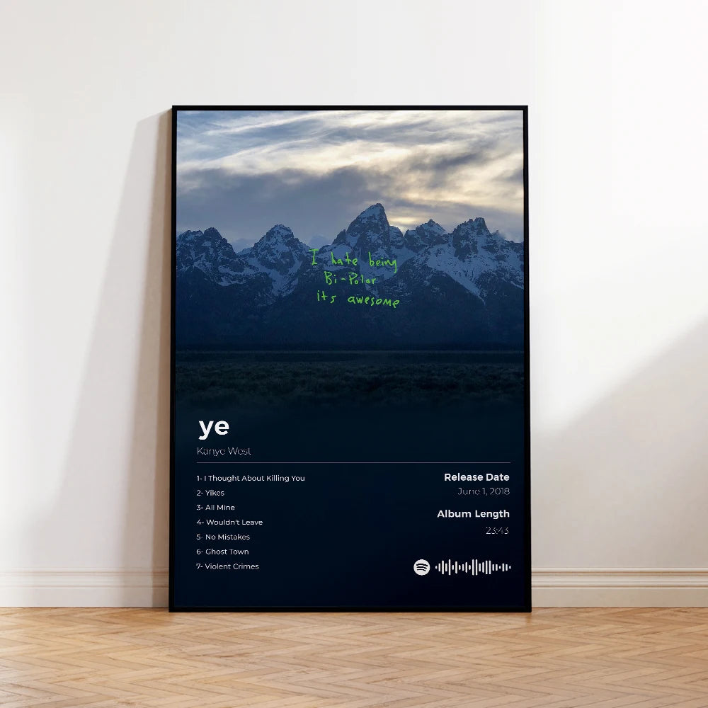 Hip-Hop Icon Canvas Poster