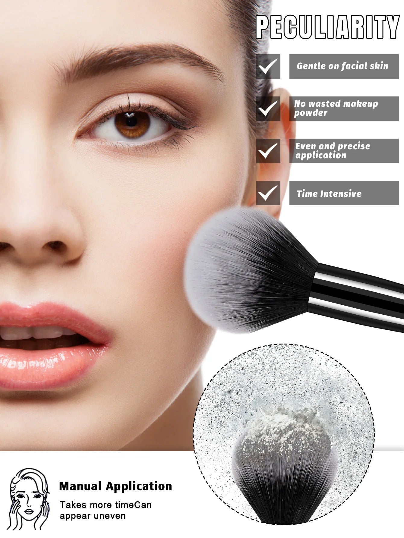 54-Piece Makeup Brush Set