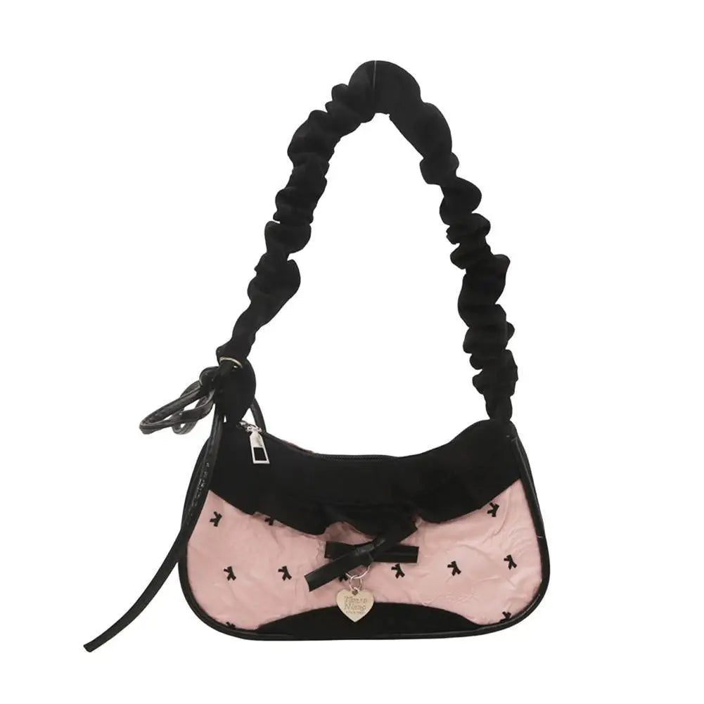 Grid Mini Crossbody Handbag