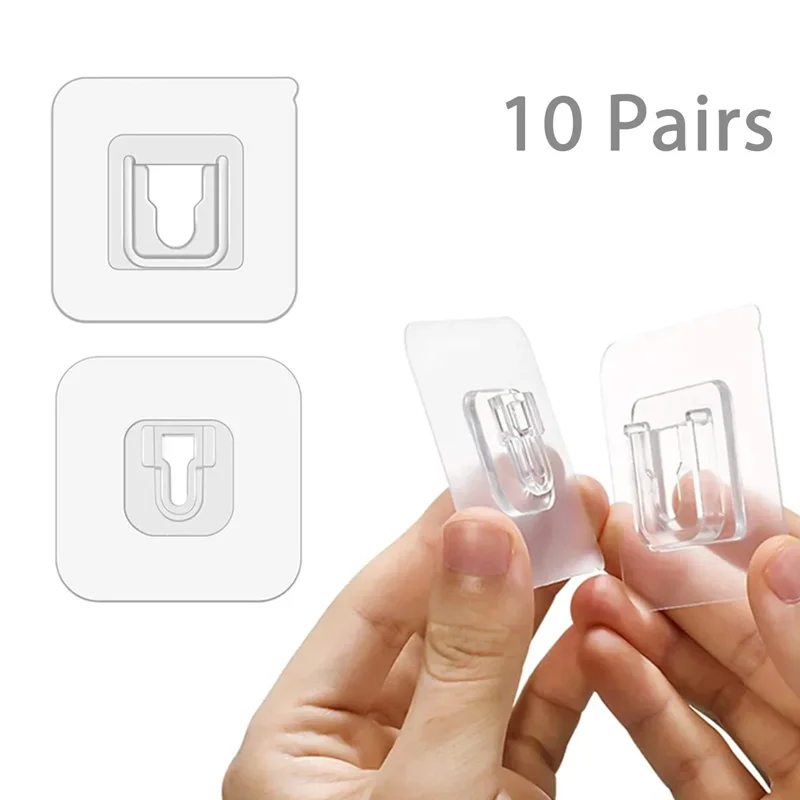Adhesive Wall Hooks (Set)