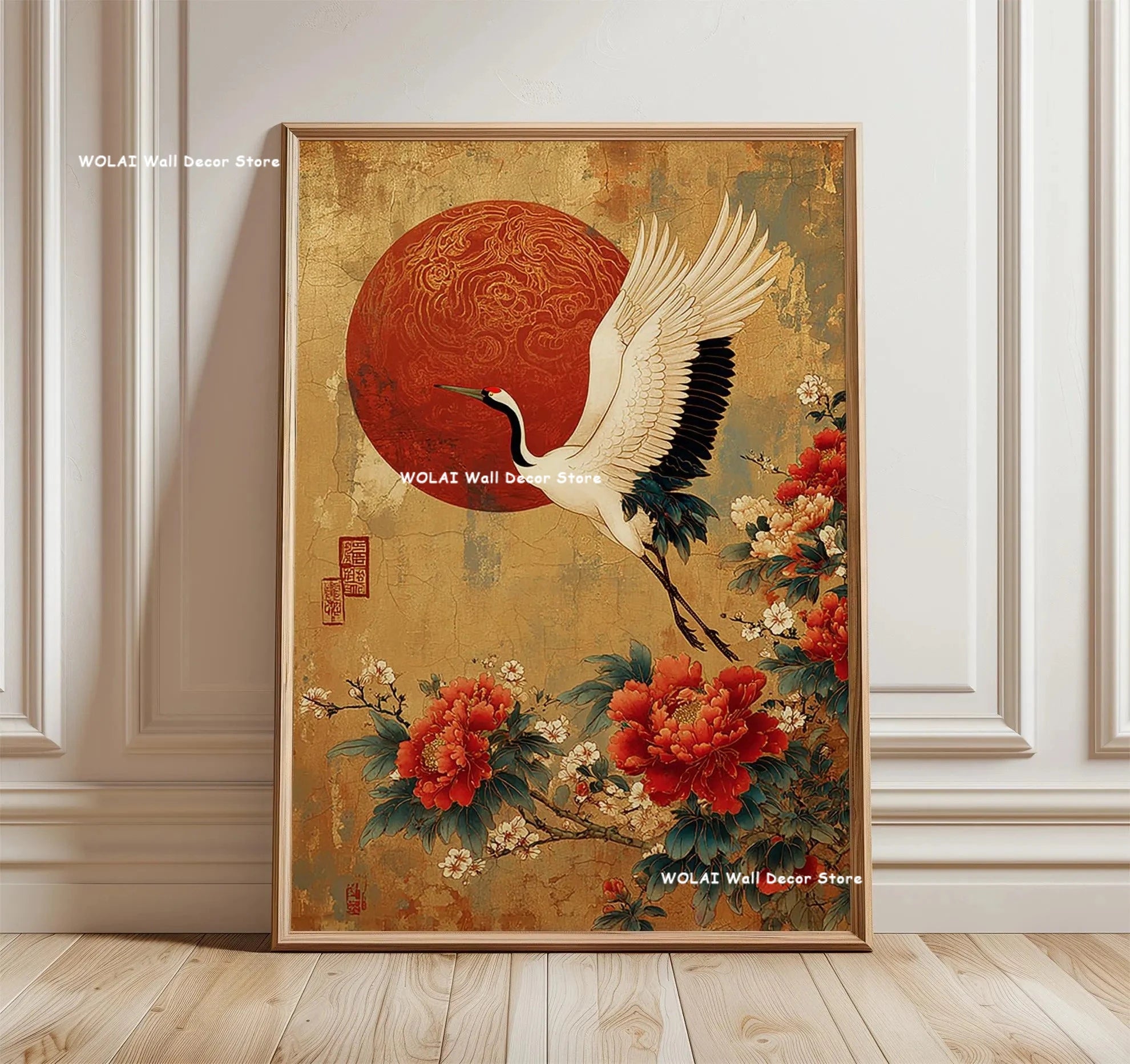 Zen Koi Forest Canvas Wall Art