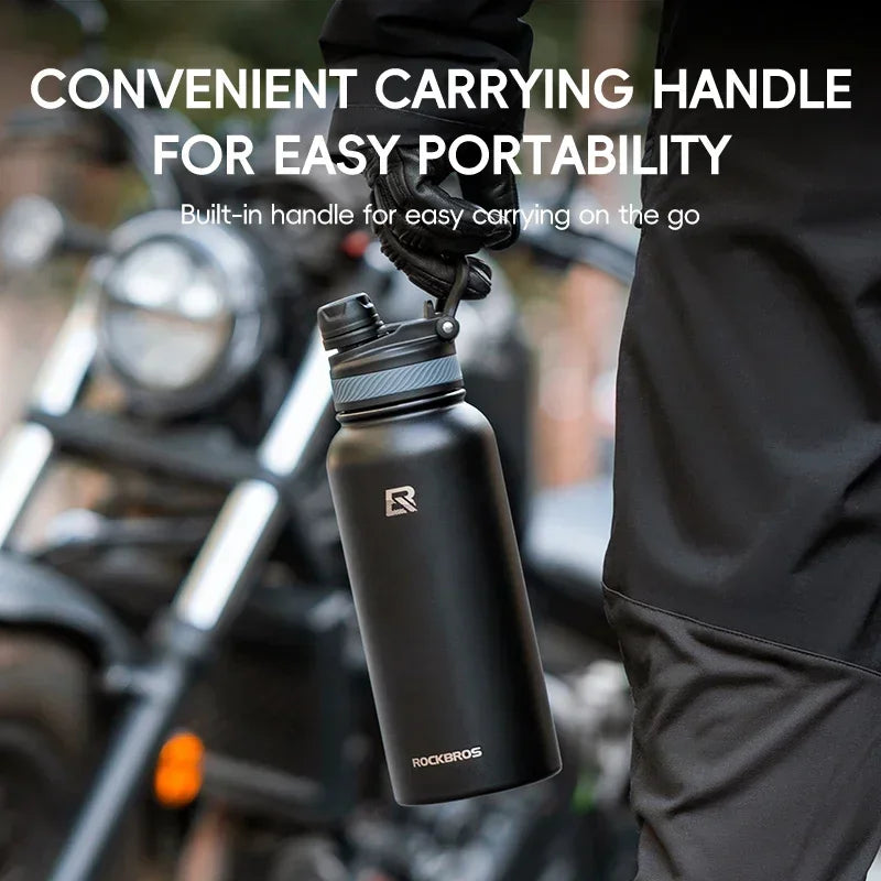 ROCKBROS Insulated Sports Water Bottle