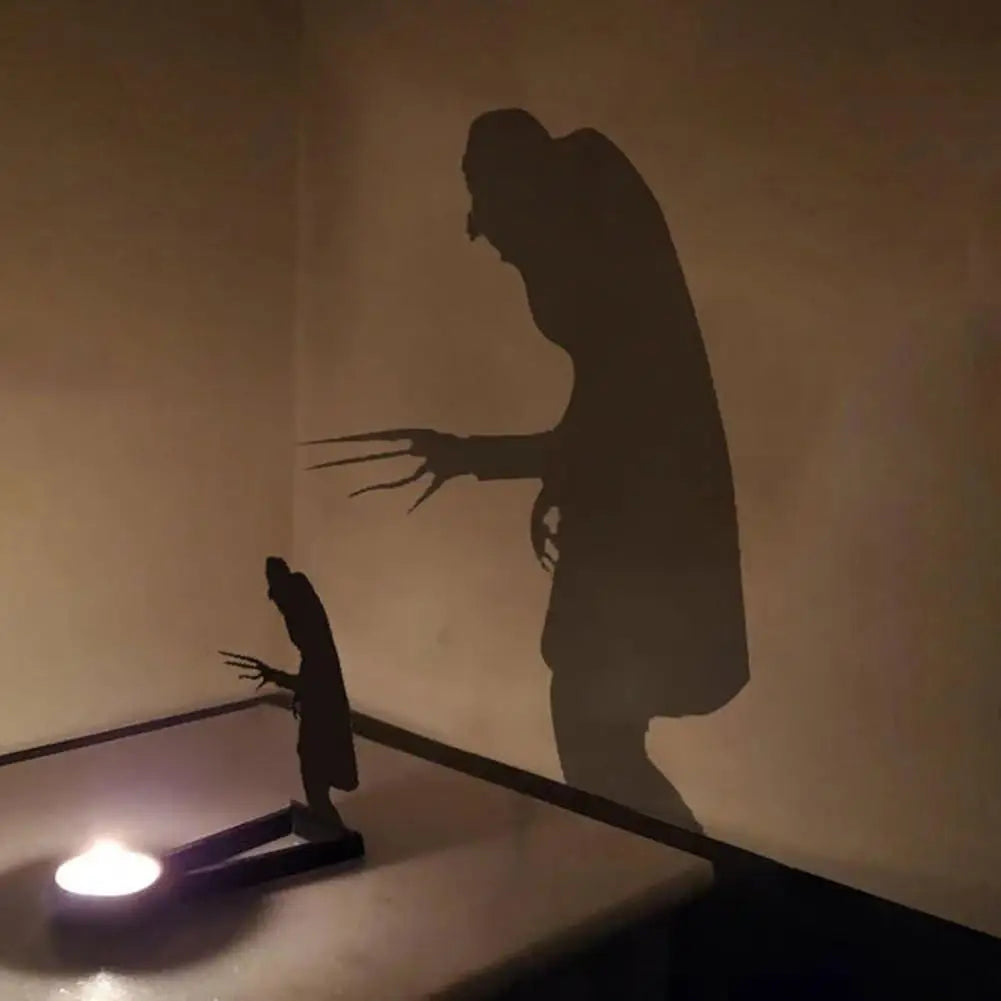 Halloween Shadow Candle Holder