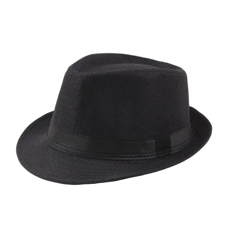 Wide-Brim Panama Sun Hat