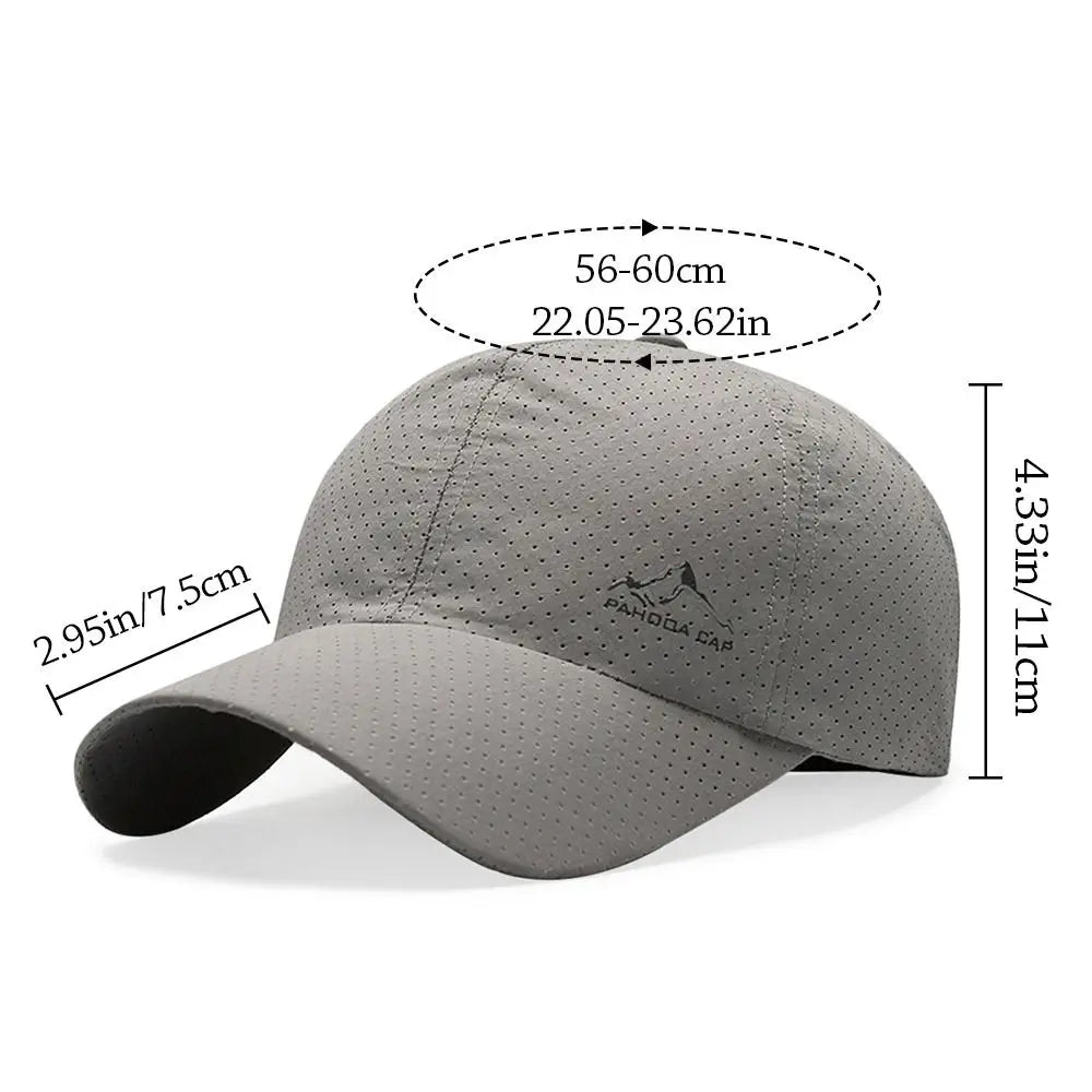 Quick-Dry UV Baseball Cap