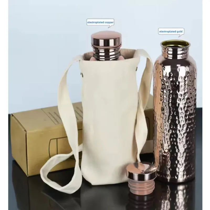 800ml Copper Sports Water Bottle