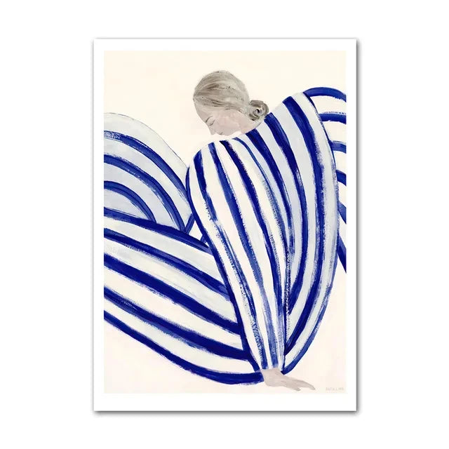 Minimalist Lemon Vase Wall Art