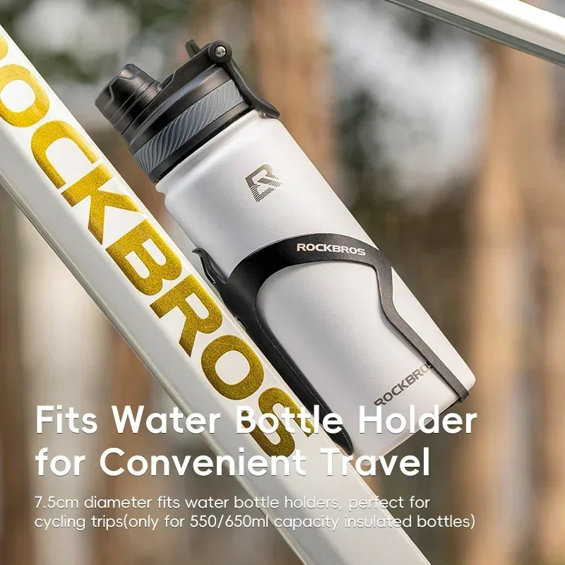 ROCKBROS Insulated Sports Water Bottle