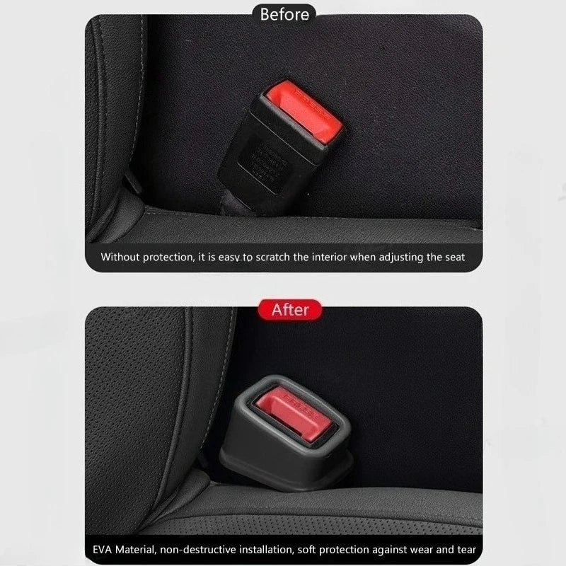 Car Seat Belt Buckle Holders (2-Pack)