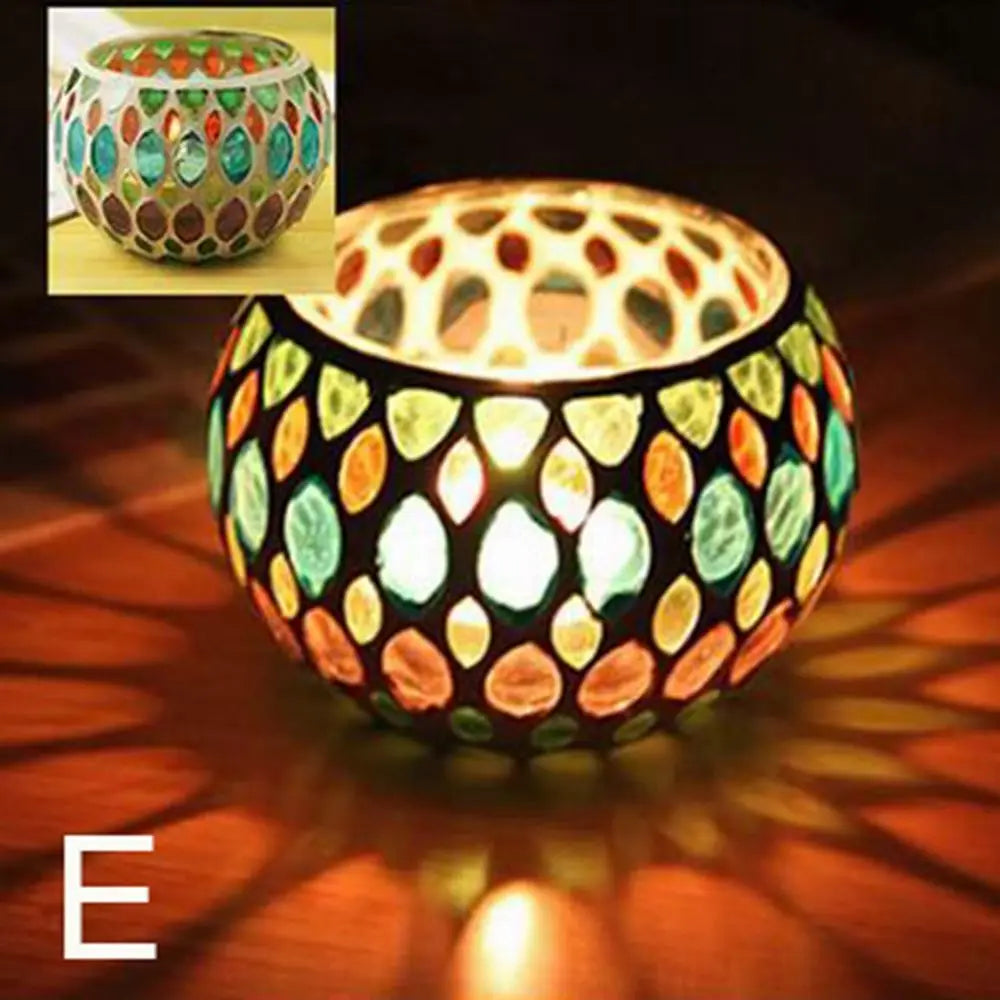 Moroccan Mosaic Votive Holder