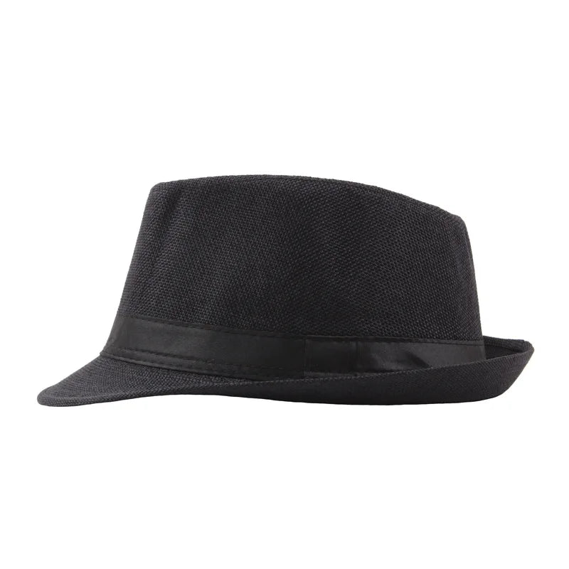 Wide-Brim Panama Sun Hat