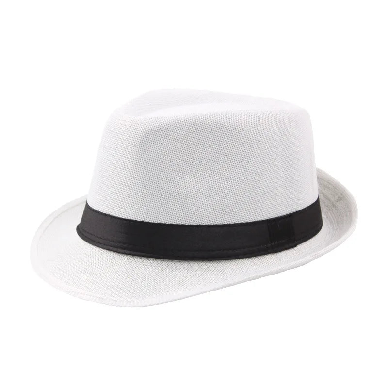 Wide-Brim Panama Sun Hat