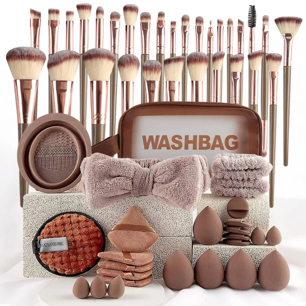 Soft Makeup Brush Kit (20/40 pcs)