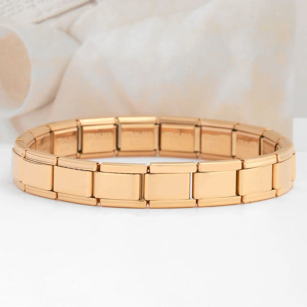 Italian Square Link Bracelet