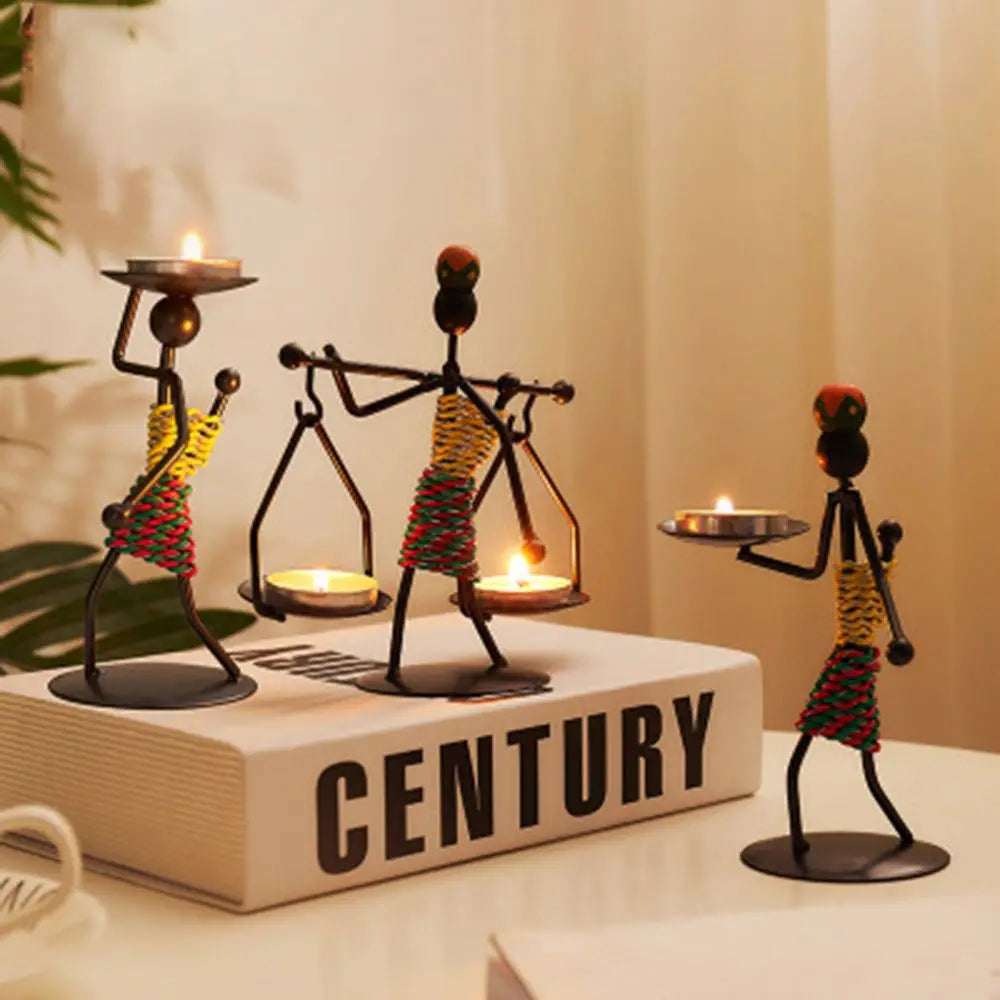 Nordic Figurine Candle Holder