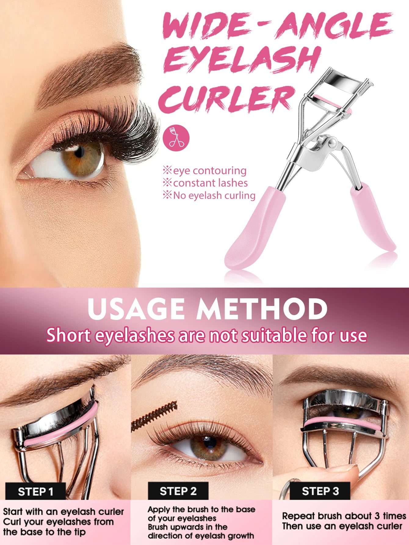 50-Piece Makeup Kit with Bag