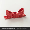 Elegant Bow Candle Holder