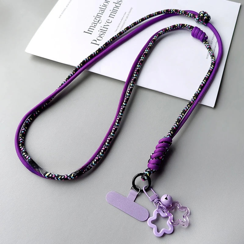 Braided Crossbody Phone Lanyard