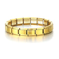 Italian Square Link Bracelet