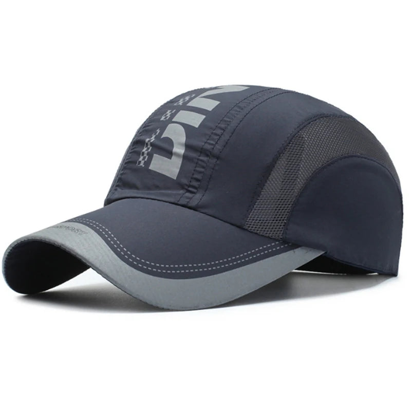 Quick-Dry Mesh Sports Cap