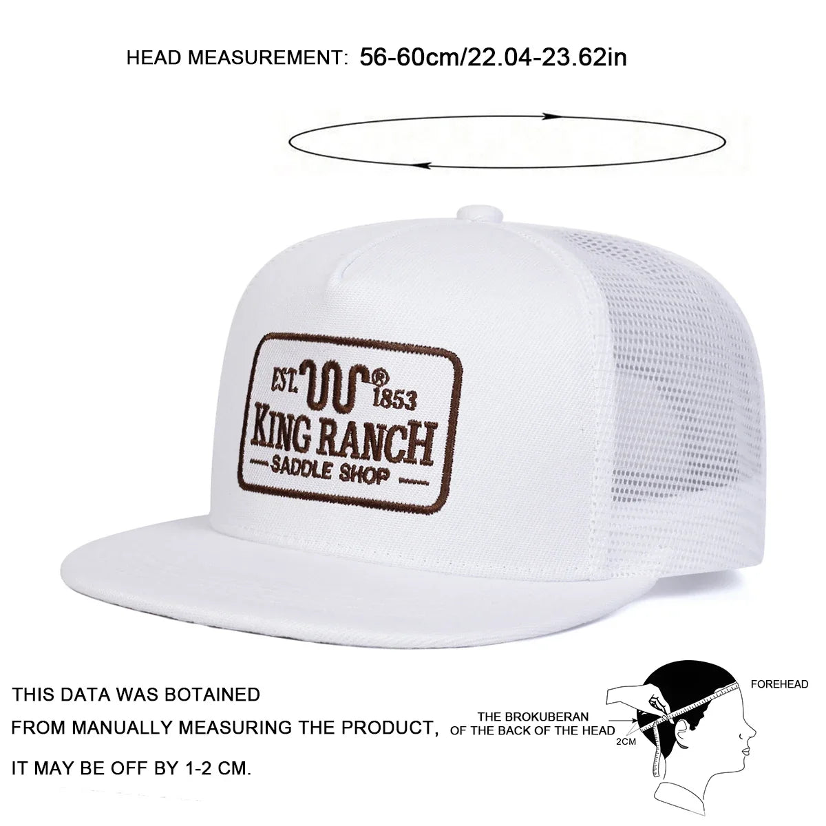 KING RANCH Embroidered Mesh Cap