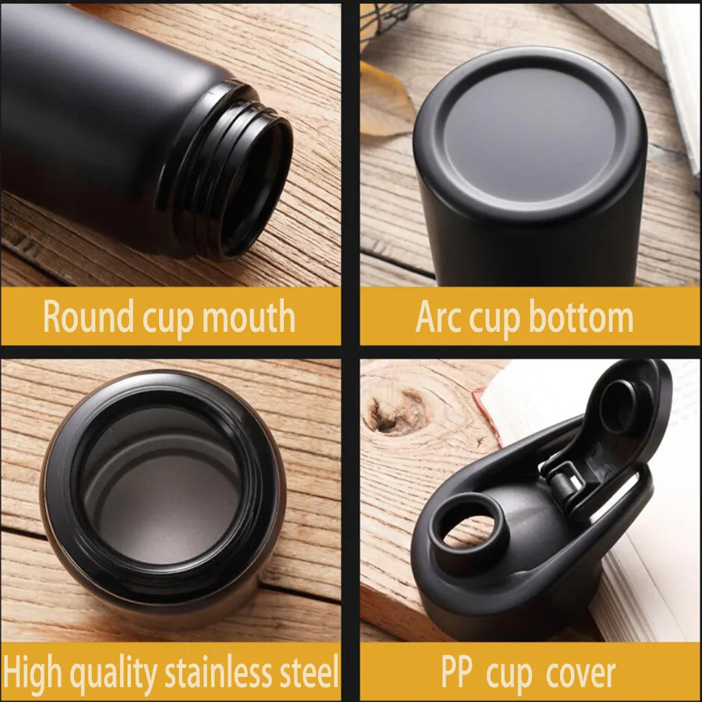 Matte Steel Sports Water Bottle