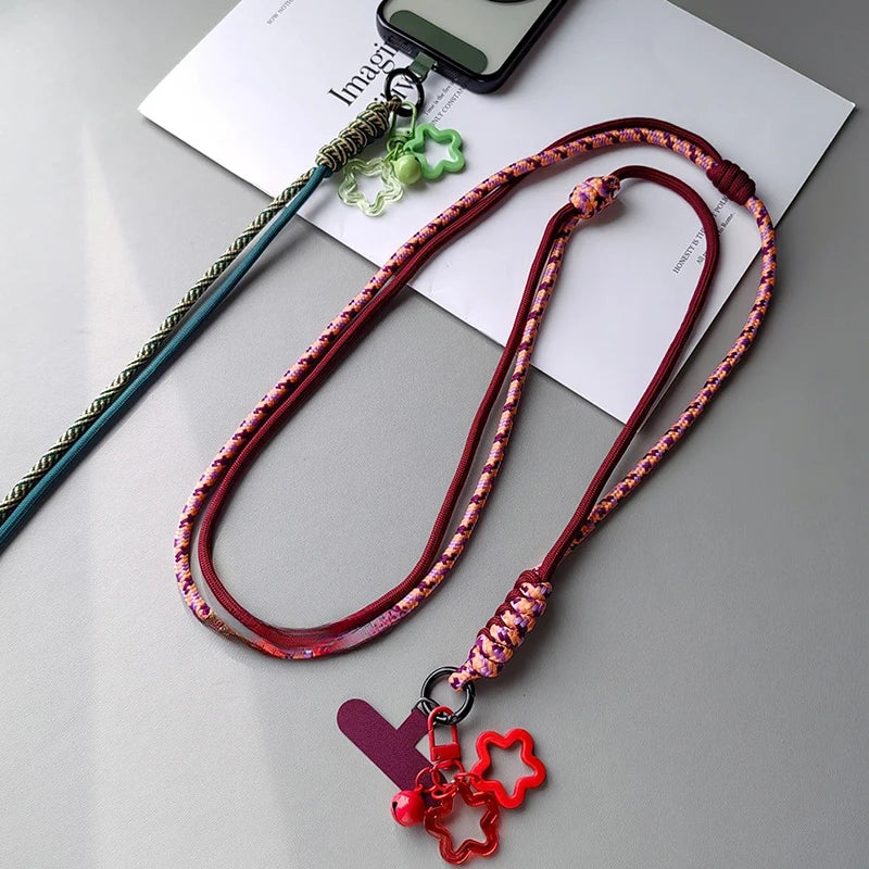 Braided Crossbody Phone Lanyard