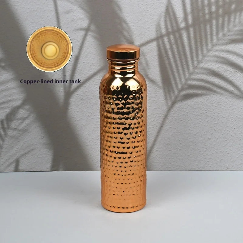 800ml Copper Sports Water Bottle