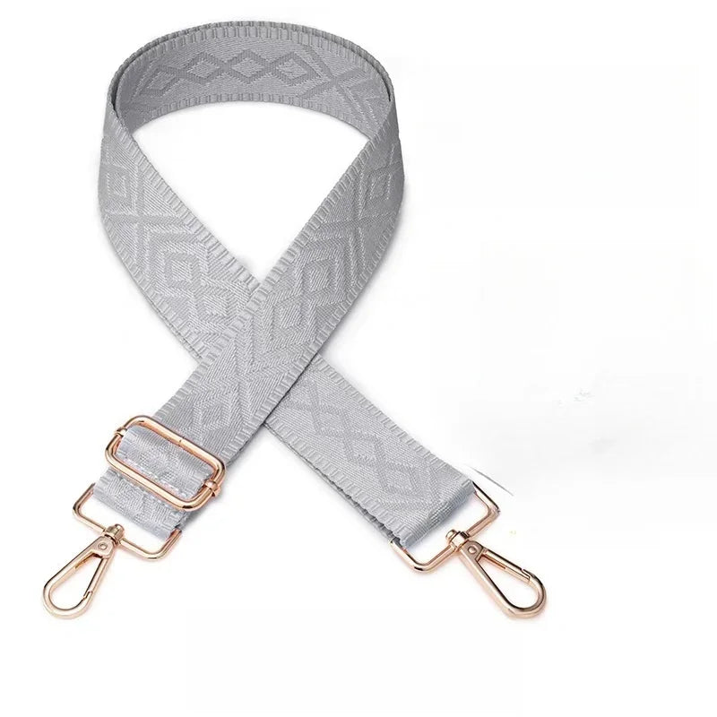 Jacquard Crossbody Bag Strap