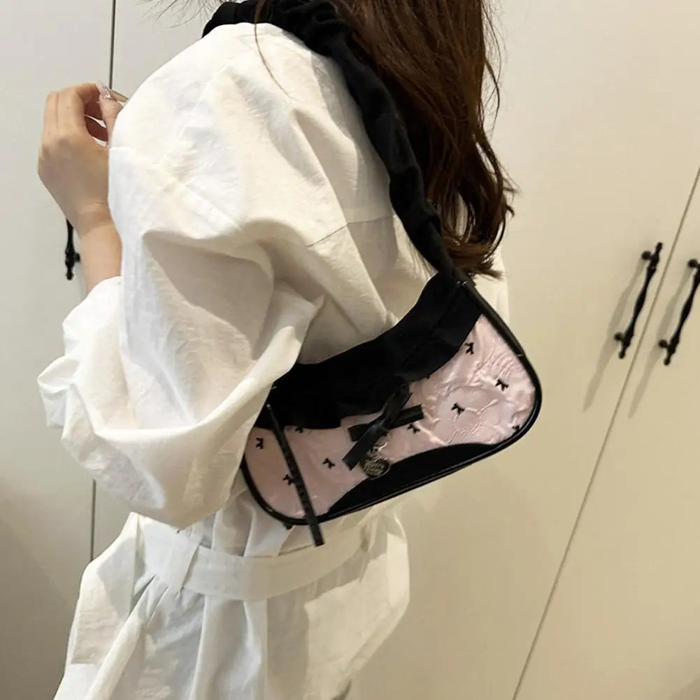 Grid Mini Crossbody Handbag