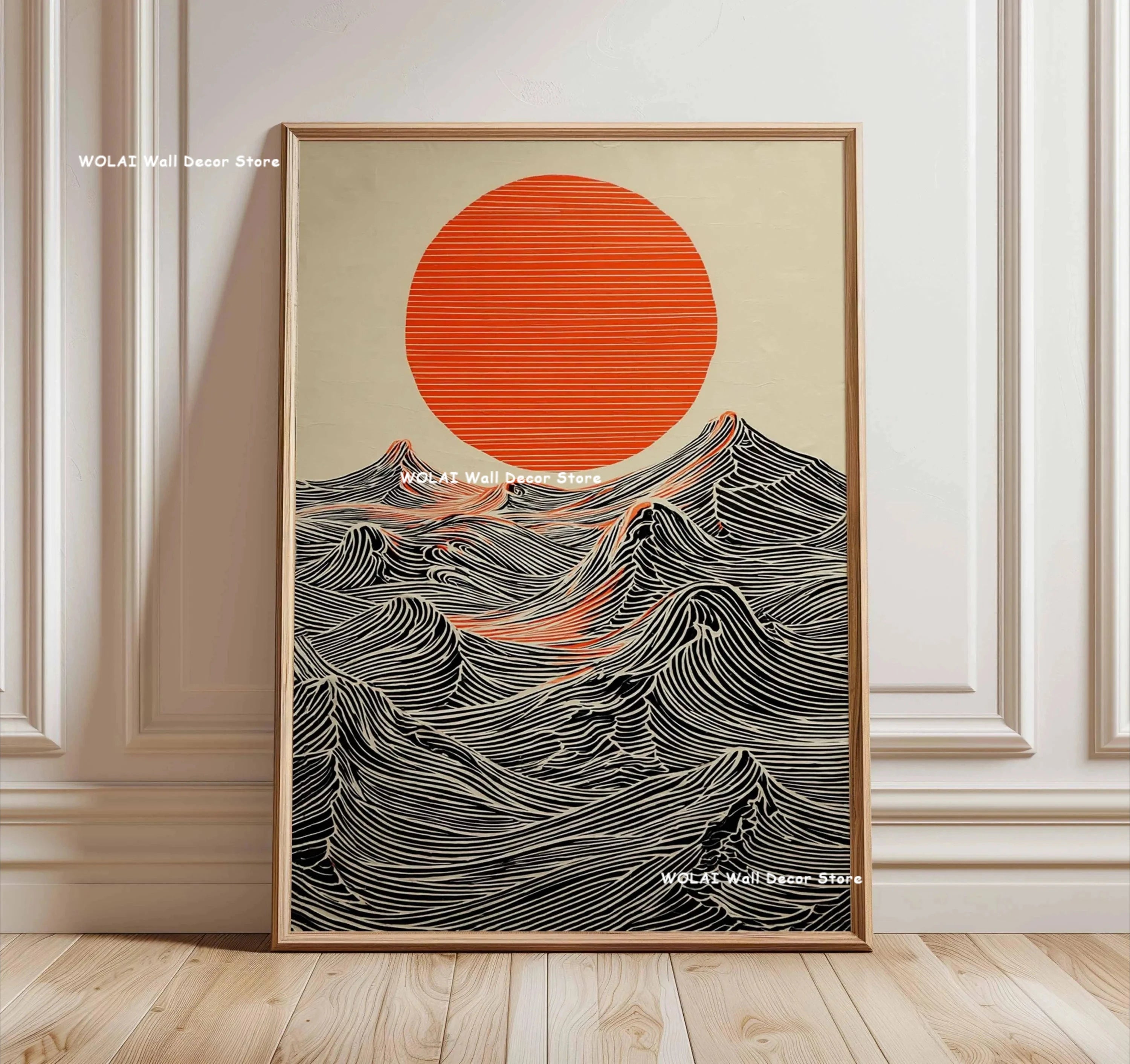 Zen Koi Forest Canvas Wall Art