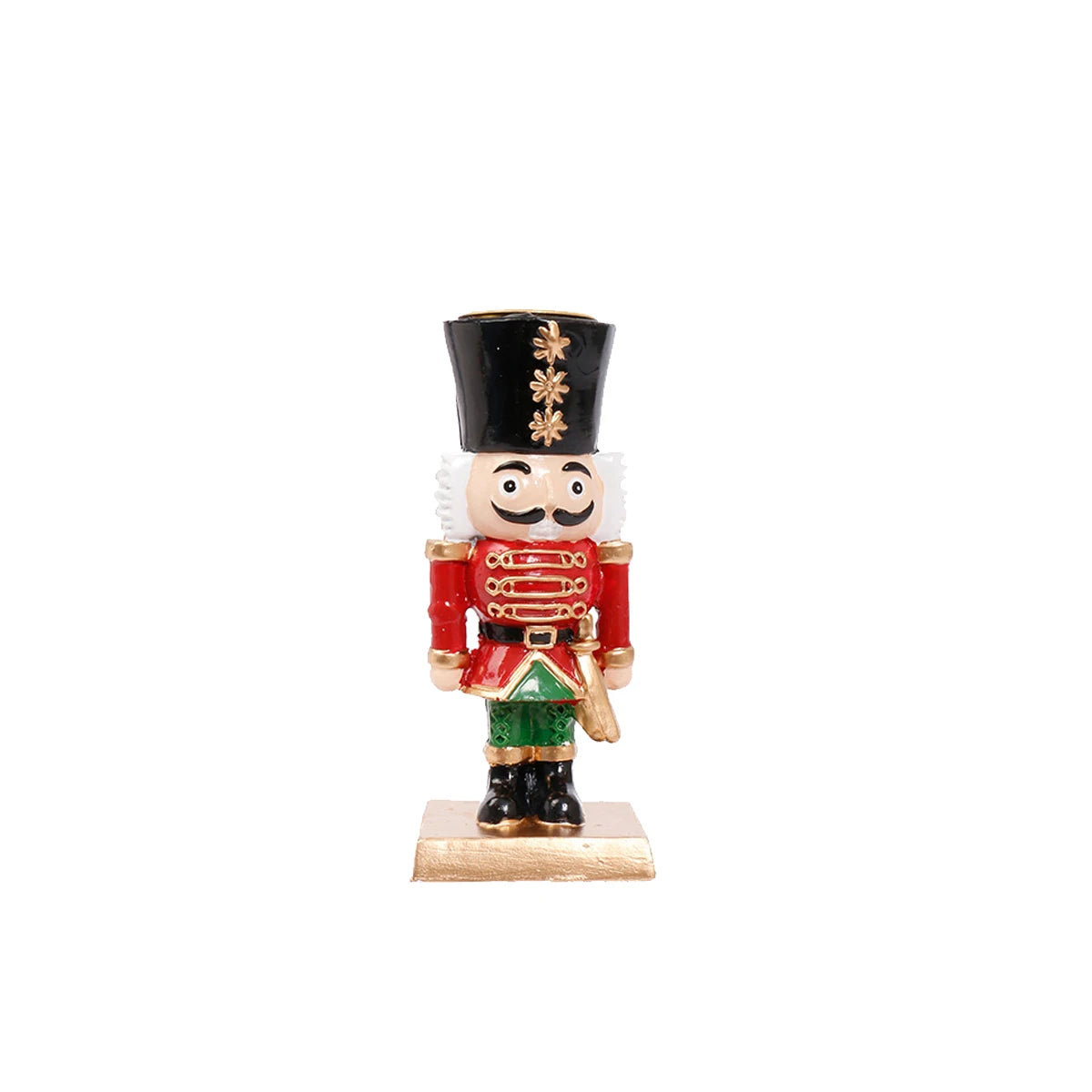 Nutcracker Candle Holder